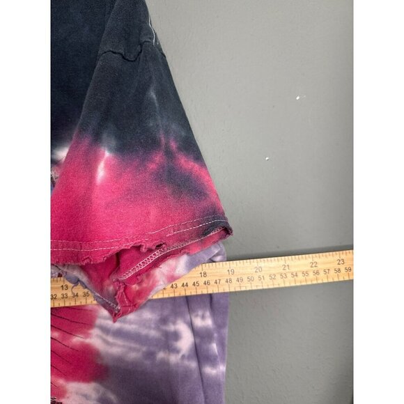 Lynyrd Skynyrd Unisex Large Tie Dye Eagle Distressed USA Flag Oversized - Picture 4 of 6